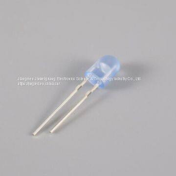 5mm Oval Blue Light Ultra Brightness Diffused Lens Led for Display Screen photo-3