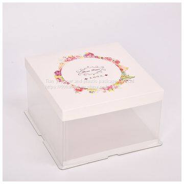 Custom PET Transparent Cake Gift Packaging Box photo-2