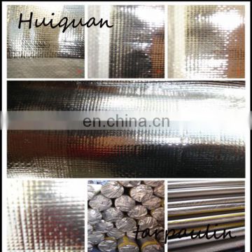 coated with Aluminum waterproof heat preservation pe tarpaulin