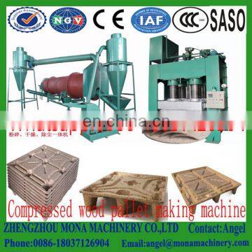 wood crushing machine compressed wood pallet making machine|wood pallet making machine|wood dust compress machine