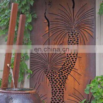Corten Steel Garden Screen Decoration photo-2
