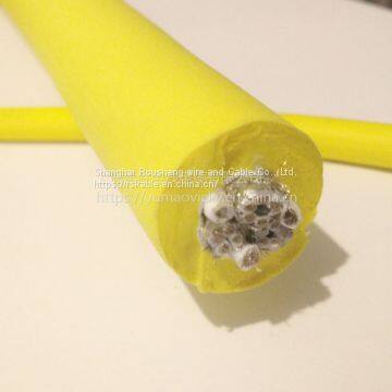 Corrosion-resistant / Acid-base Rov Umbilical Wire With Sheath Color Blue 