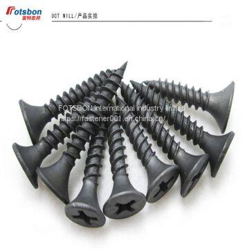 M1-M6 Self Tapping Screw Wood Black Screws Tornillos Parafuso Drywall Cross Recessed Flat Head Countersunk Vis Viti DIN7982 photo-5