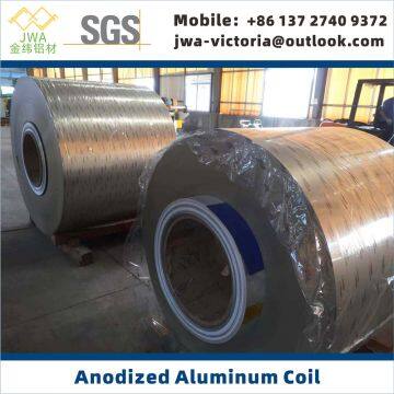 Anodized Aluminum Coil for Building Facade Materials, Anodized Aluminum Sheet for Interior Decoration, Aluminum Cladding Materials