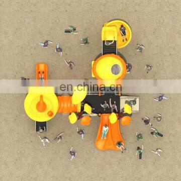 China Factory Price Amusement Park Toys, Children Playground Slide, Castle Outdoor Playground Equipment photo-3