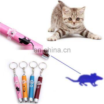 New Interactive Training Pet LED Funny Cat Projection Flashlight Laser Toy Pointer photo-2
