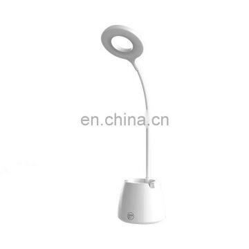 Flexible Neck LED Desk lamp 3 Level of Brightness with Penholder pencil cup for Home Office Dorm