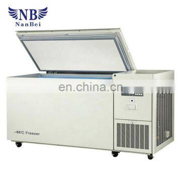 Medical cryogenic equipment ultralow chest laboratory freezer