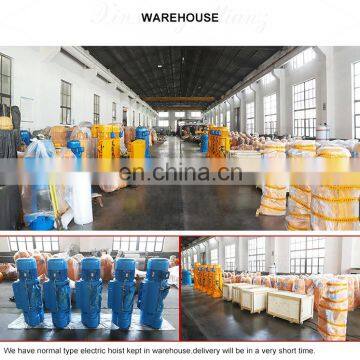 Single Girder CE Electric Wire Rope 5t Hoist With Factory Supply