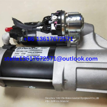 2873K116/2873K058 24V 38MT Perkins Engine Starter Motor for Perkins Power Part