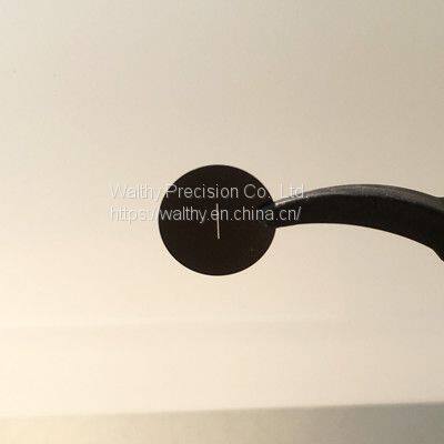 Blacked Stainless Steel Slit