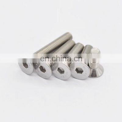 wholesale nuts and bolts recessed hex socket screw allen bolt stainless steel