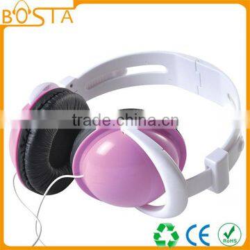 Fashion designer coolest fancy bottom price audio wholesale stereo headphones headsets