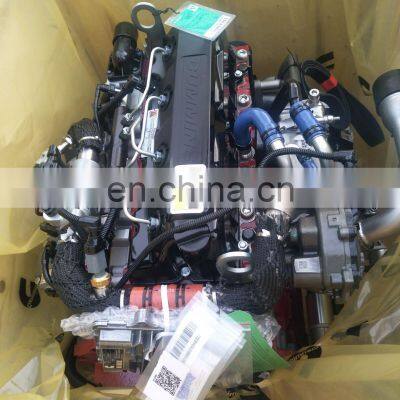 141-168HP Original Water Cooled 4 Cylinder ISF3.8 Vehicle Diesel Engine