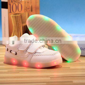 Kid Children USB Charging Light Flashing Sneakers LED Shoes Kid Shoes With Light photo-3