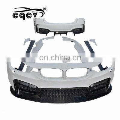 replacement front bumper for bmw 3 series m3 f30 f35 rear bumper side skirt fender flare