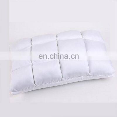 Home Textile Wholesale Custom Logo Brand White Bed Pillows Cooling Gel Memory Foam Pillow