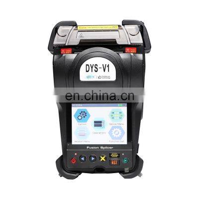 Wholesale Price Automatic Splicing Machine DYS-V1 Optical Fiber Fusion Splicer 6S FTTX Touch Screen & Keypad Operation 3S 15-30S