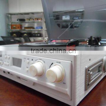 Hifi USB Turntable Player With Bluetooth and Vinyl Recordable Player
