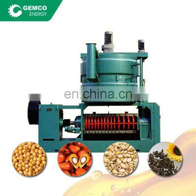 Large scale coconut corn palm kernel moringa jatropha seed canola avocado soya soybean vegetable plant oil extraction equipment