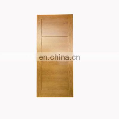 modern oak solid core flush cheap bedroom doors interior  french sliding  room doors simple apartment easy diy door