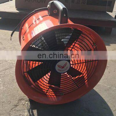 12'' Diameter Industrial Portable Blower Silent Inline Duct Fan With Aluminum  Blades