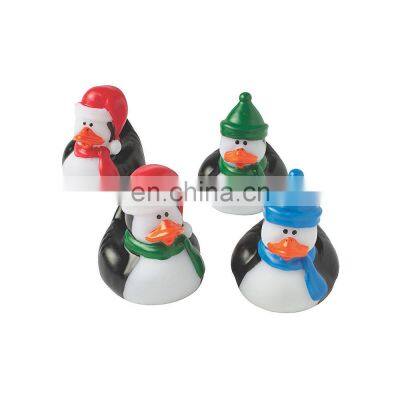 Промо-акция. Оптовые резиновые уточки-пузырьки из Китая. Плавающие игрушки для детей, пищащие игрушки для ванны и душа для младенцев photo-3