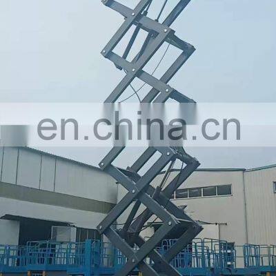 Hot Selling Movable Hydraulic Electric Aerial Scissor Lifting Platform Mobile Electric Scissor Lift photo-4