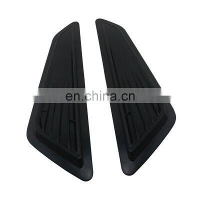 1 Pair Universal ABS Plastic Black car hood vents vented hood