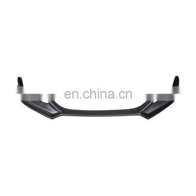 Hot sale car kit front lip side skirt diffuser front lip black pp auto parts for bmw