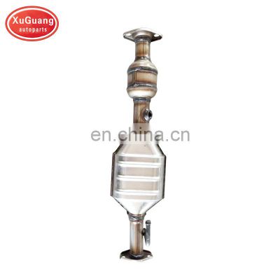 XUGUANG  hot sale exhaust three way catalytic converter for CHANGAN jinniuxing with two catalyst box