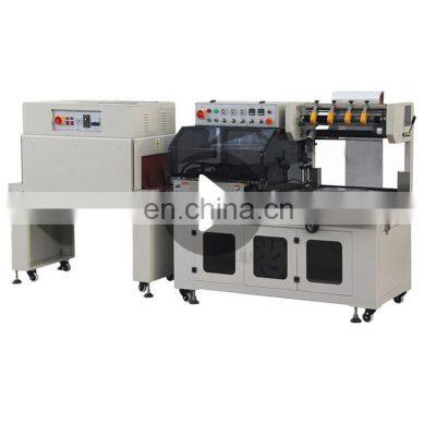 Small automatic bottle shrink wrapping machine for carton box