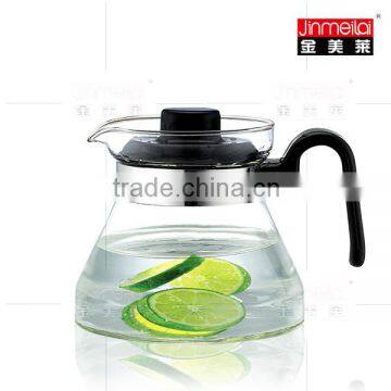 Glass tea pot and coffee pot ,water bottle, be safe to heat over fire