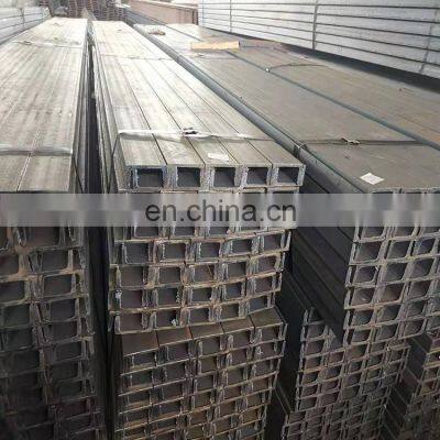 High Quality Q235B Q345b Ss400 Galvanized Mild Carbon Steel Channel U Shape Channel Bar