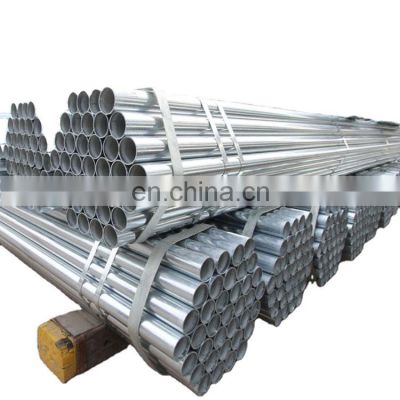 hot rolled steel tube galvanized steel round pipe for building material