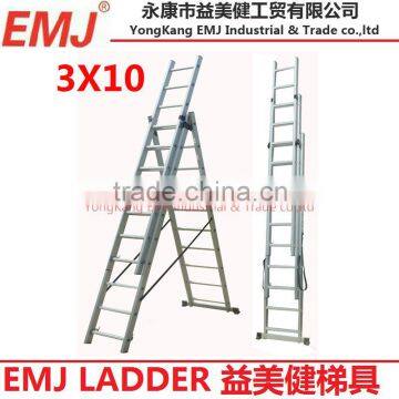 3 Section Extension Ladder 3X10