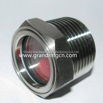 stainless steel 304 liquid level sight glass for heavy duty forklift trucks manufacturer