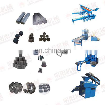 Factory Wood Sawdust Rice Huks Charcoal Briquetting Molding Machine