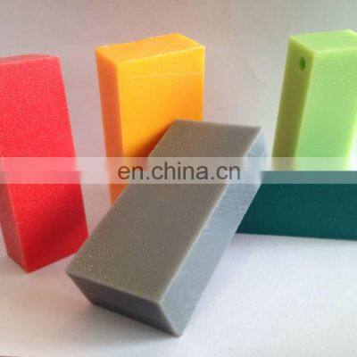 Custom Colored UHMWPE Sheet Polyethylene HDPE Block Colored Plastic Sheets Colorful Pe Thick Plastic Sheet photo-3
