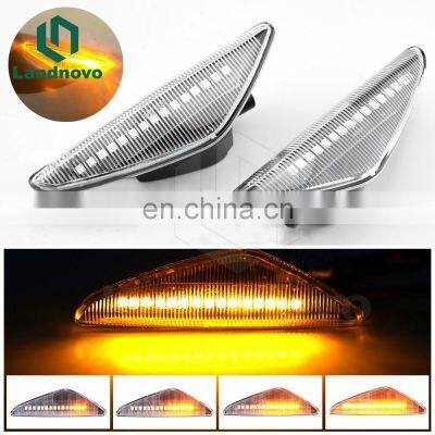 Landnovo Hot Sale Fender Edge LED Light Turn Signal Light For BMW X3 F25 X5 E70 X6 E71 E72 Indicator Light photo-4