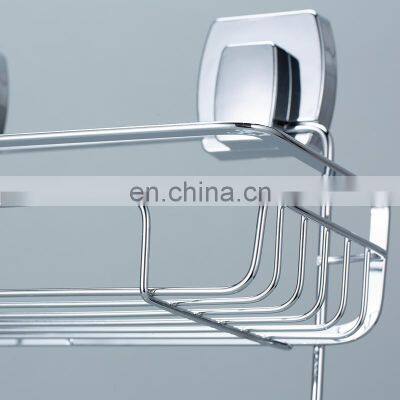 Shower Caddy 2 Tier Shower Shelf Kitchen Storage Basket Corner Shelf Stainless Steel No Drilling Self Adhesive Bathroom Caddy No photo-5