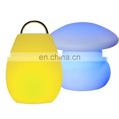 Mushroom Lamp Holiday Lighting Christmas Decoration Light Decor Restaurant Table Lamps LED Grow Light