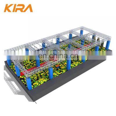 Amusement project china playground indoor kids ninja course playground equipment