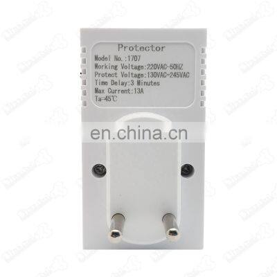 1707 Socket Voltage Surge Protector Digital Voltage Protector Power Surge Protector photo-4