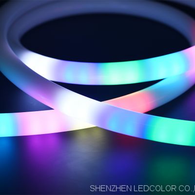 360 Degree WS2812B LC8812B Led 60 leds/m Flex Neon Strip Waterproof any View  Remote Control RGB color changed