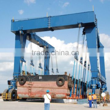 Boat Lifting Gantry Crane Electrical Boat Lifting