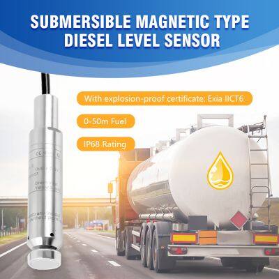HPT604-BS Submersible Fuel Level Pressure Transmitter With Magnetic Suction End Cap photo-5