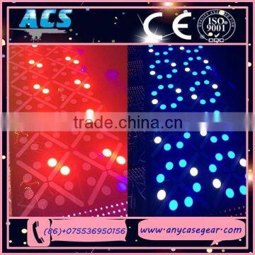 ACS light up dance floor, RGB beam waterproof dance floor for sale