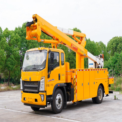 Kazakhstan High-altitude Vehicle Export 31 Meter Isuzu High-altitude Work Vehicle Customized Export photo-3