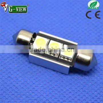 Factory Supply High Quality12V 5050 3SMD Canbus 33mm 36mm 39mm White Led Motorcycle/car Door Light photo-4